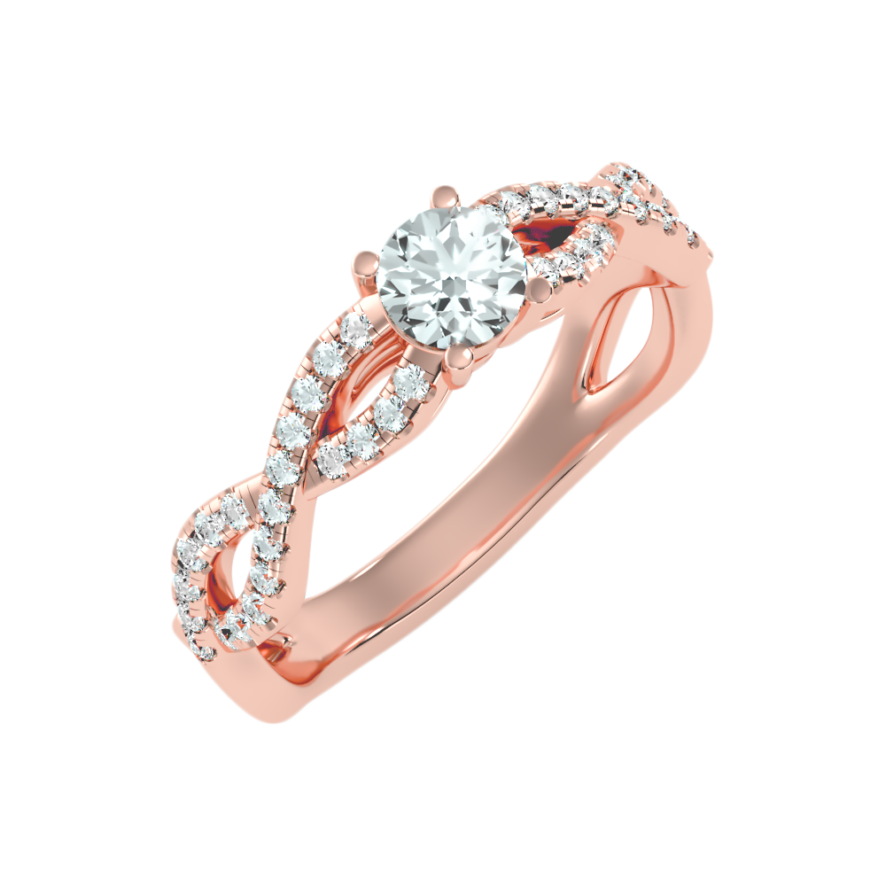 Macizo Solitaire Ring In 925 Sterling Silver - Five