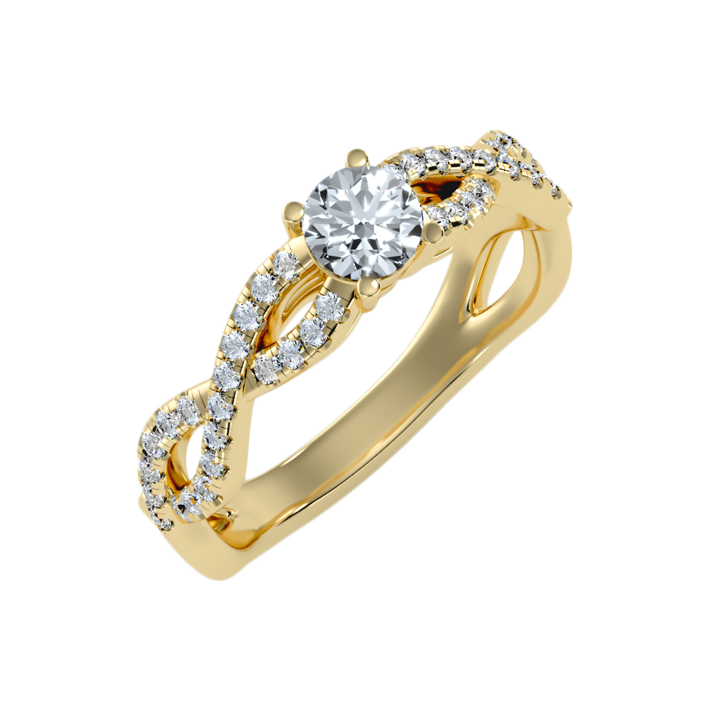 Macizo Solitaire Ring In 925 Sterling Silver - Nine