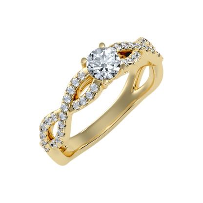 Macizo Solitaire Ring In 925 Sterling Silver - Nine