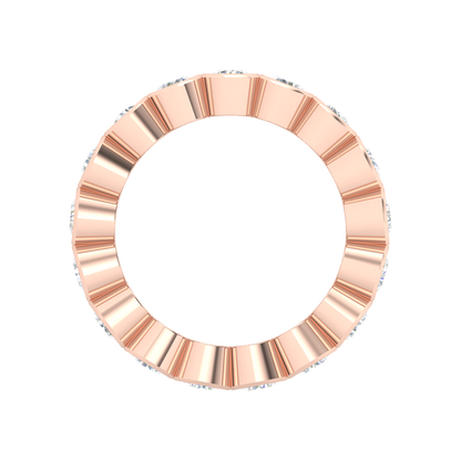 Maelys Eternity Band In 925 Sterling Silver - Ten