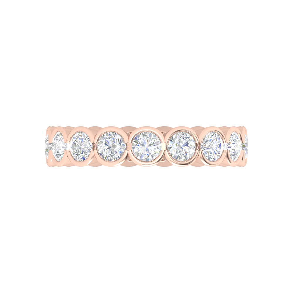 Maelys Eternity Band In 925 Sterling Silver - Eleven