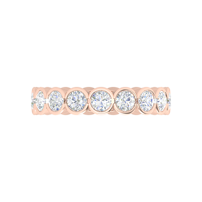 Maelys Eternity Band In 925 Sterling Silver - Eleven