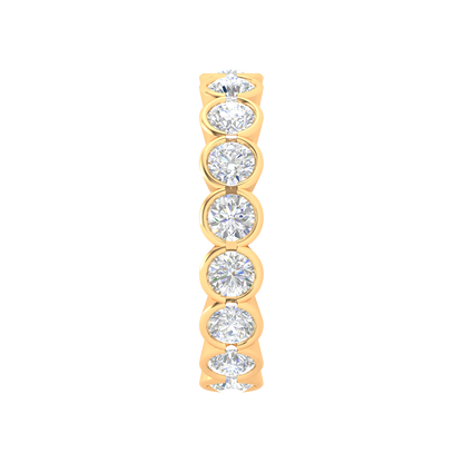 Maelys Eternity Band In 925 Sterling Silver - Four