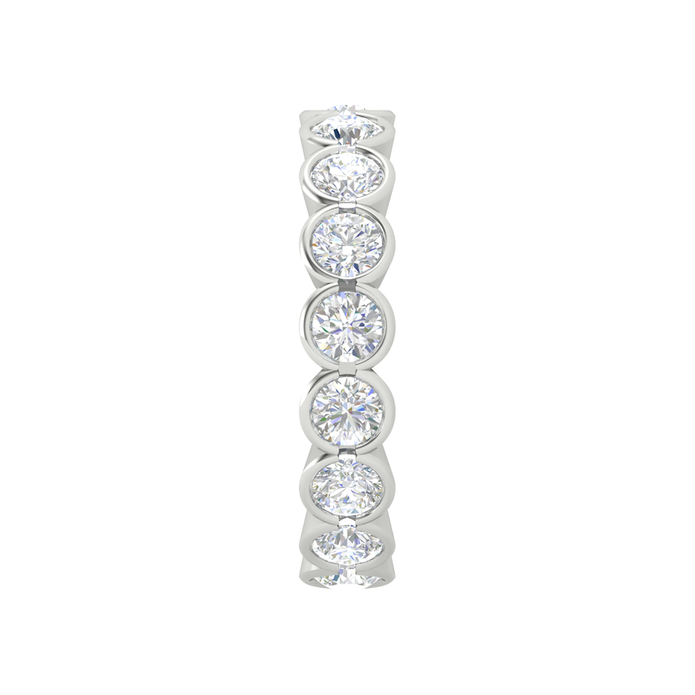 Maelys Eternity Band In 925 Sterling Silver - Seven