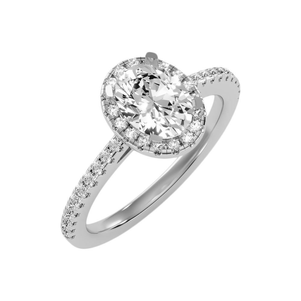 Magical Diamond Ring In 925 Sterling Silver - One