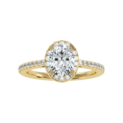 Magical Diamond Ring In 925 Sterling Silver - Ten