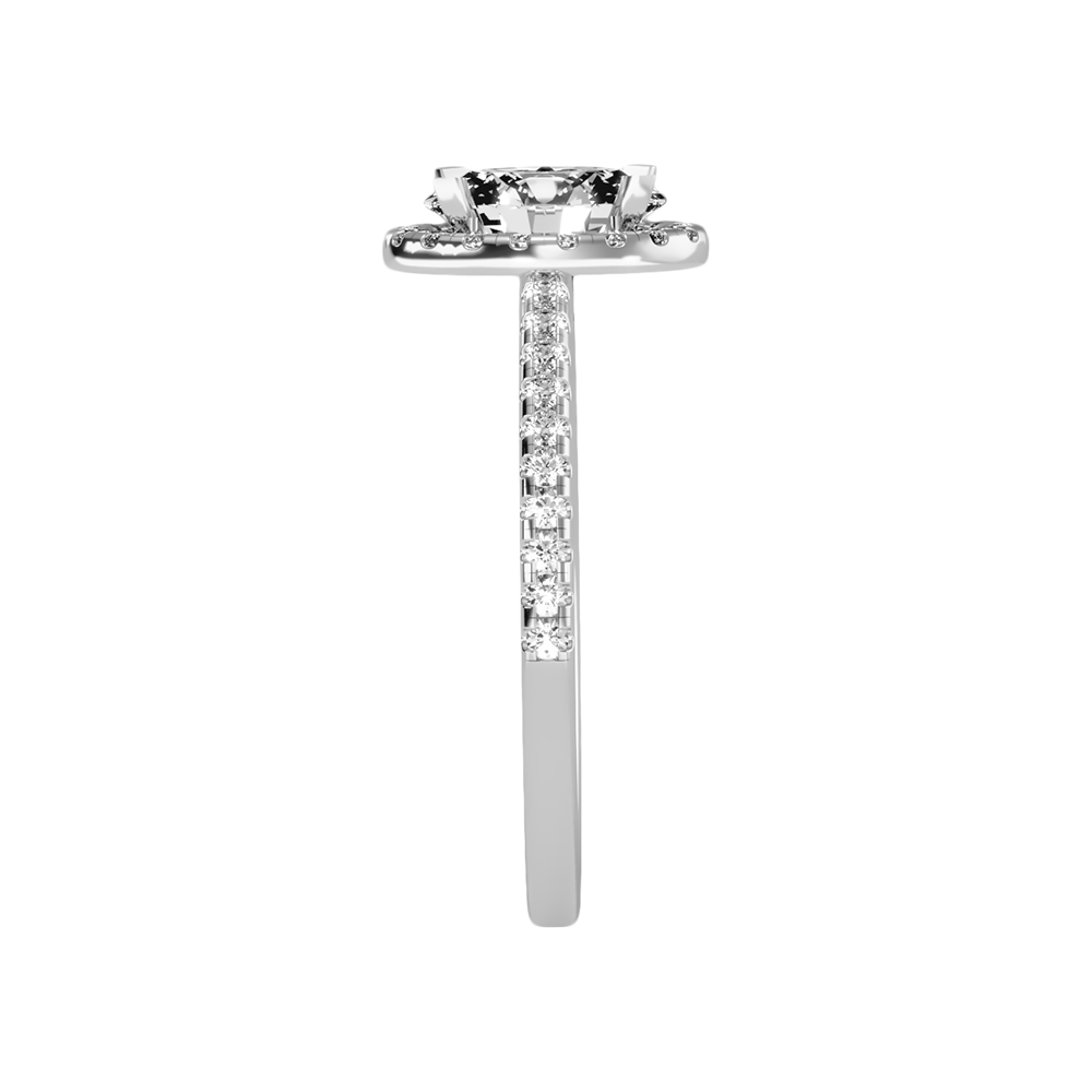 Magical Diamond Ring In 925 Sterling Silver - Four