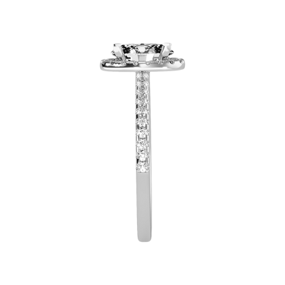 Magical Diamond Ring In 925 Sterling Silver - Four
