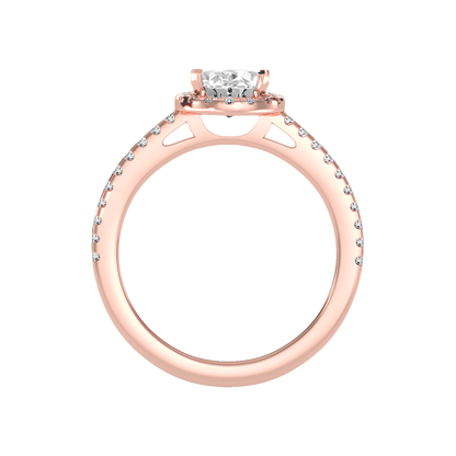 Magical Diamond Ring In 925 Sterling Silver - Eight