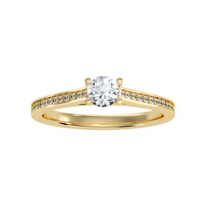Magnetic Solitaire Ring - Ten