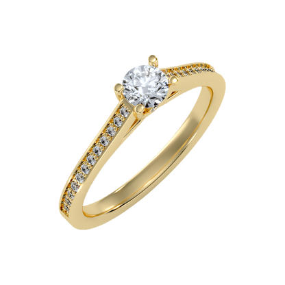 Magnetic Solitaire Ring - Nine