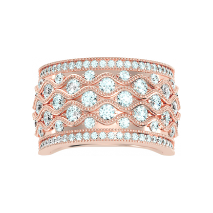 Magnificent Half Eternity Ring - Twelve