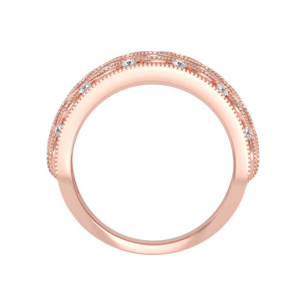 Magnificent Half Eternity Ring - Nine