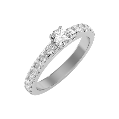 Magnificent Solitaire Ring - One