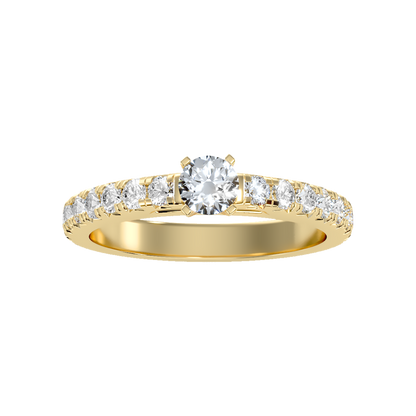 Magnificent Solitaire Ring - Ten