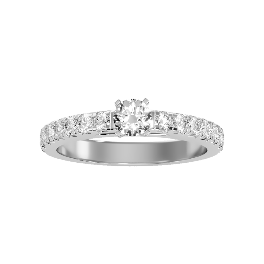 Magnificent Solitaire Ring - Three