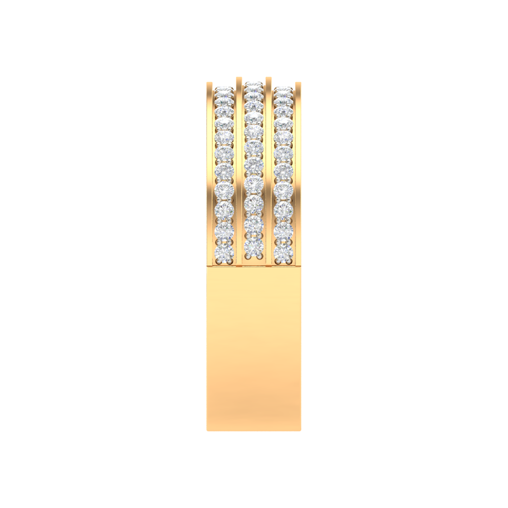Magnificient Ring Glitter Diamond Band - Eleven