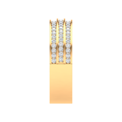 Magnificient Ring Glitter Diamond Band - Eleven