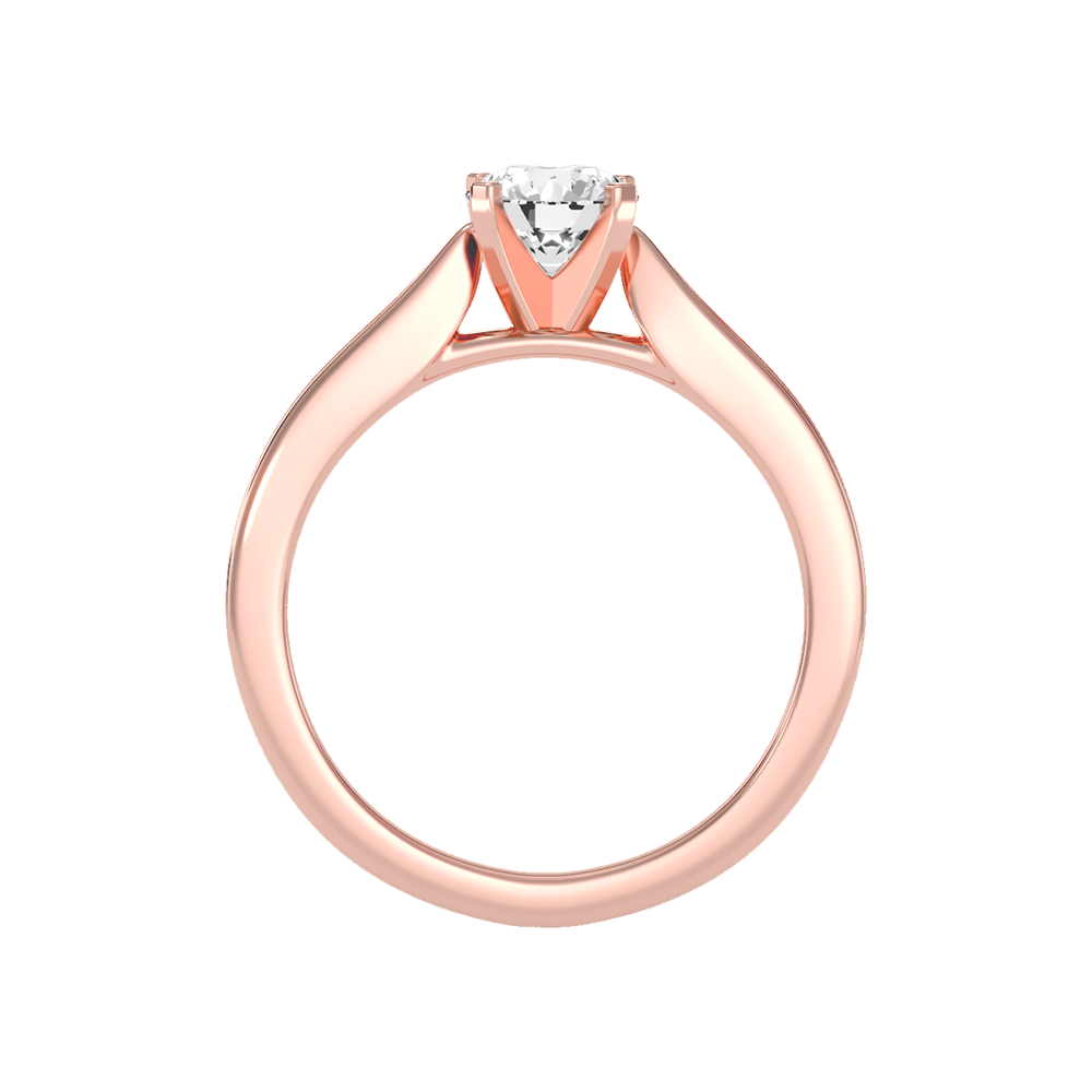 Magnific Solitaire Ring In 925 Sterling Silver - Two