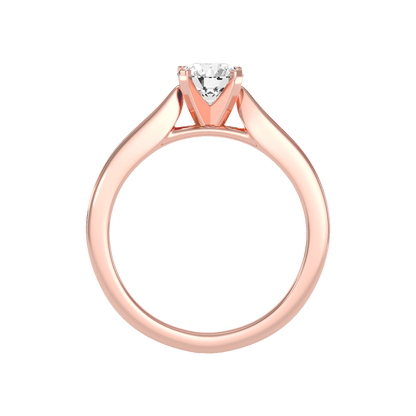 Magnific Solitaire Ring In 925 Sterling Silver - Two