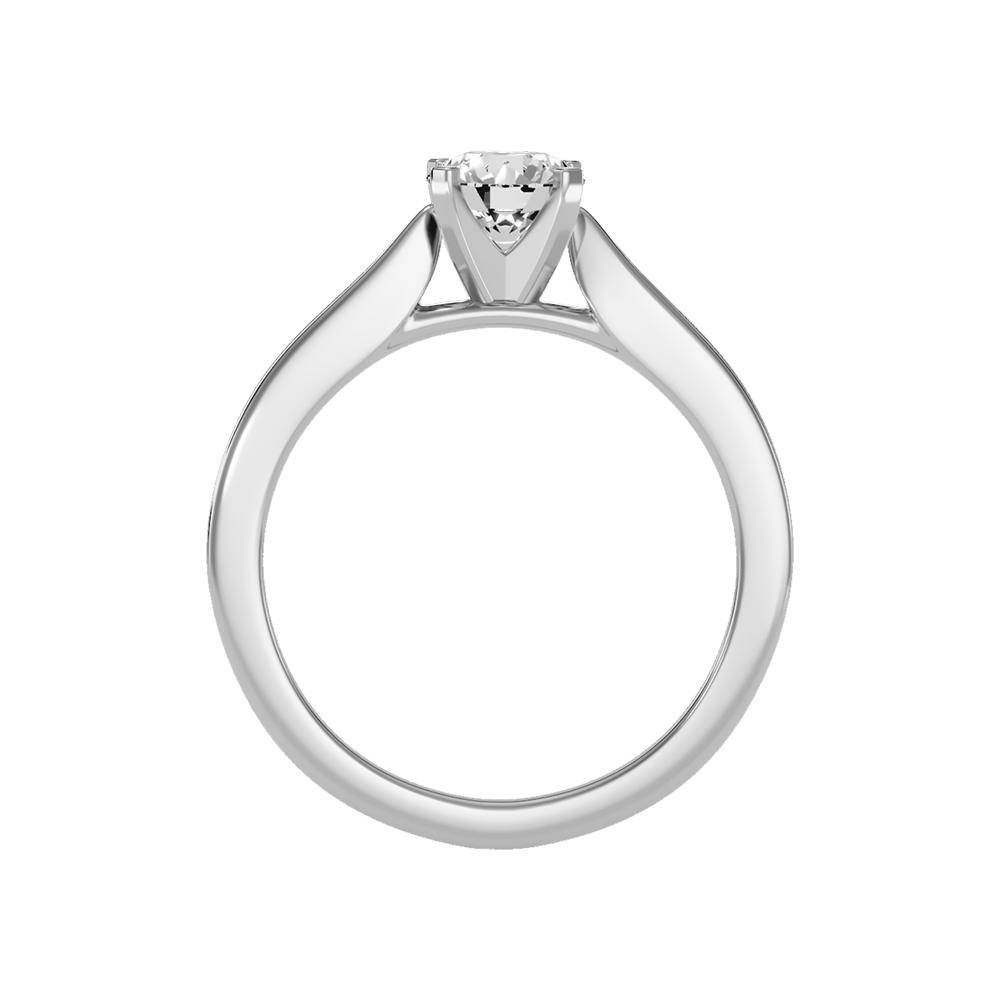 Magnific Solitaire Ring In 925 Sterling Silver - Eight