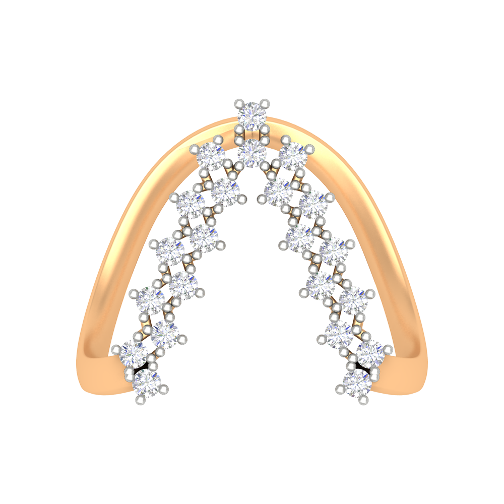 Majestic Band Half Eternity Ring - Ten
