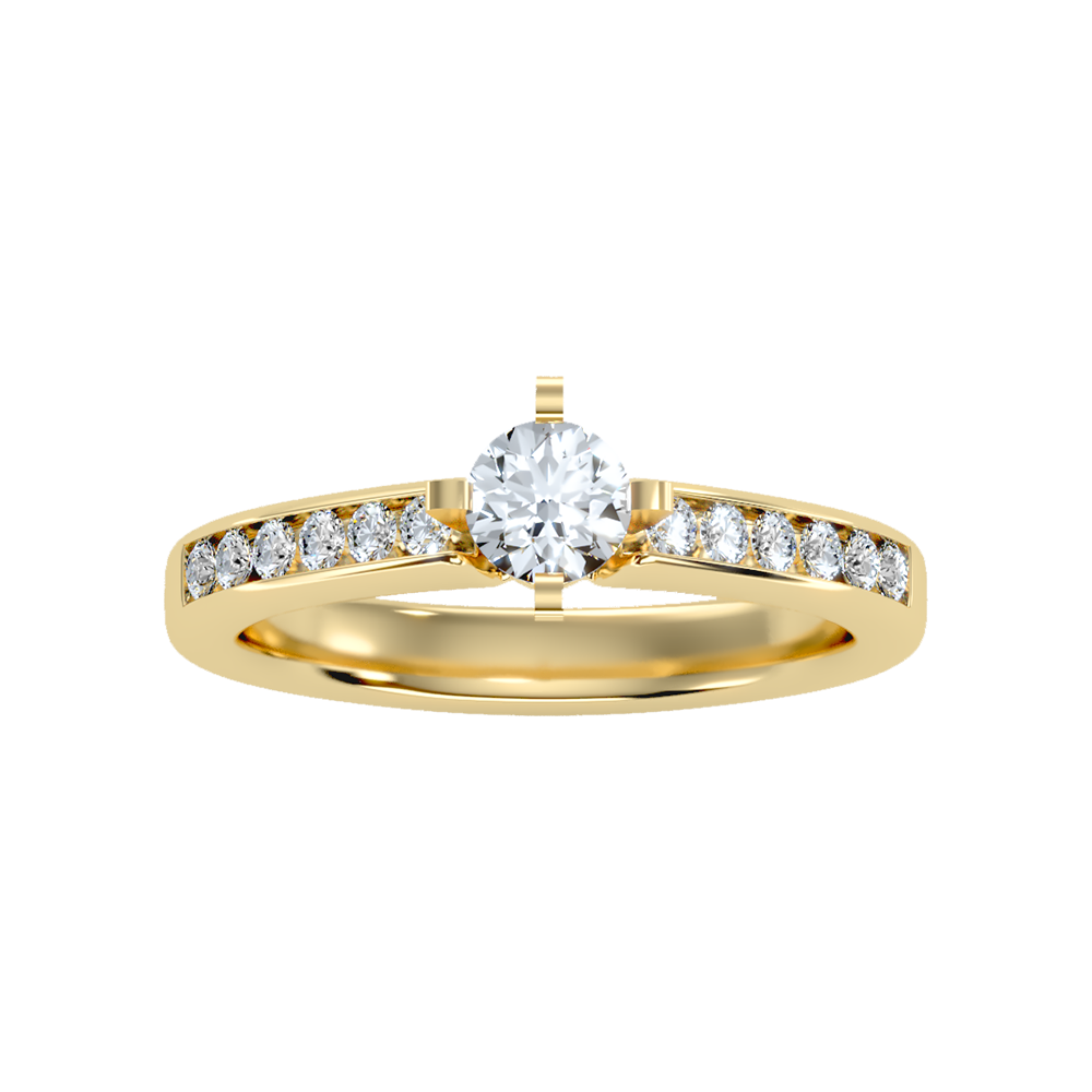 Majestic Solitaire Ring - Ten