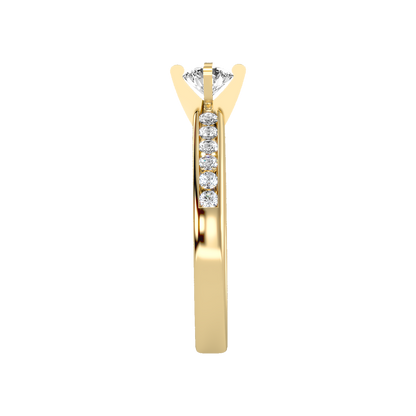 Majestic Solitaire Ring - Eleven