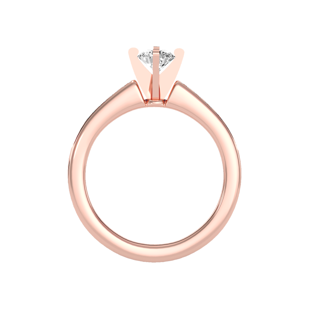 Majestic Solitaire Ring - Six