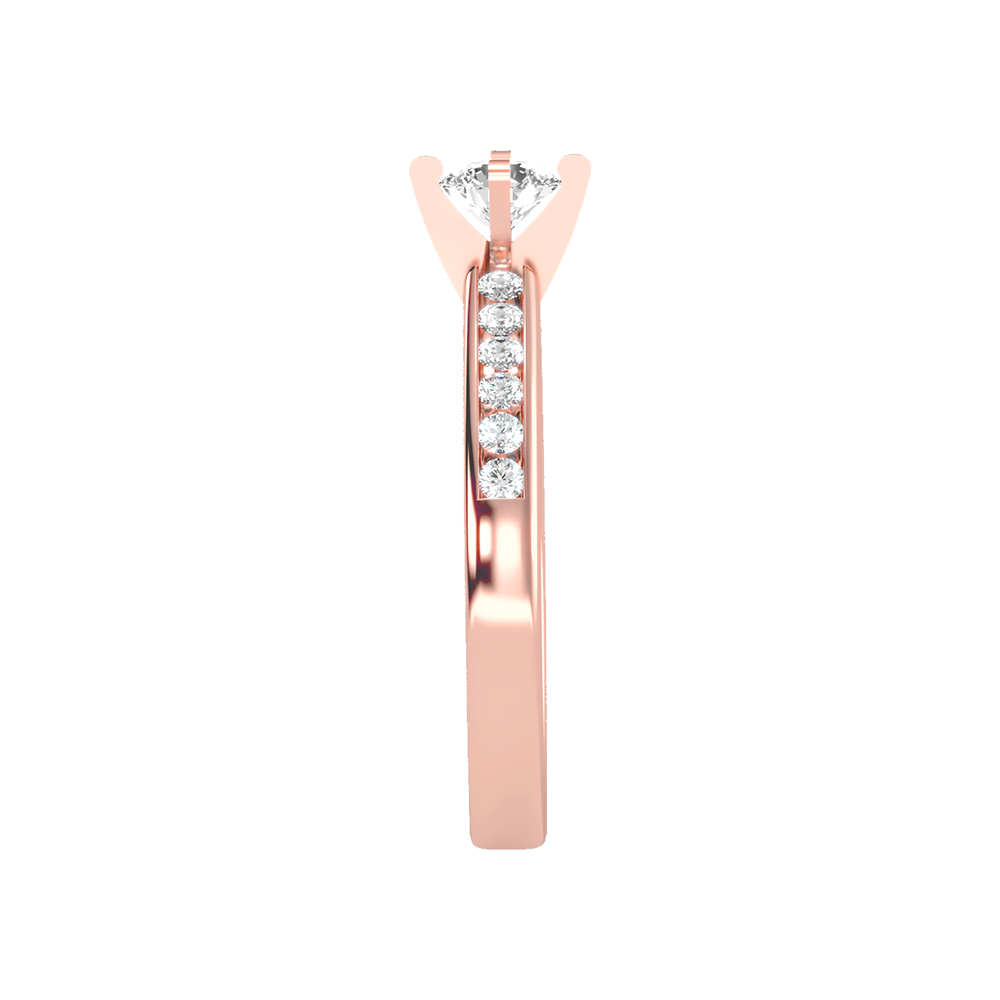 Majestic Solitaire Ring - Eight