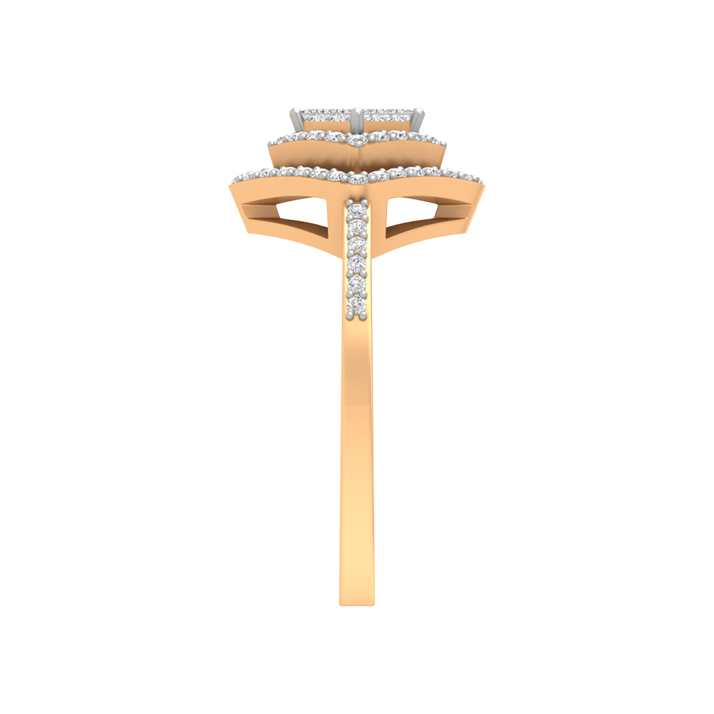 Mandala Cocktail Ring - Eleven