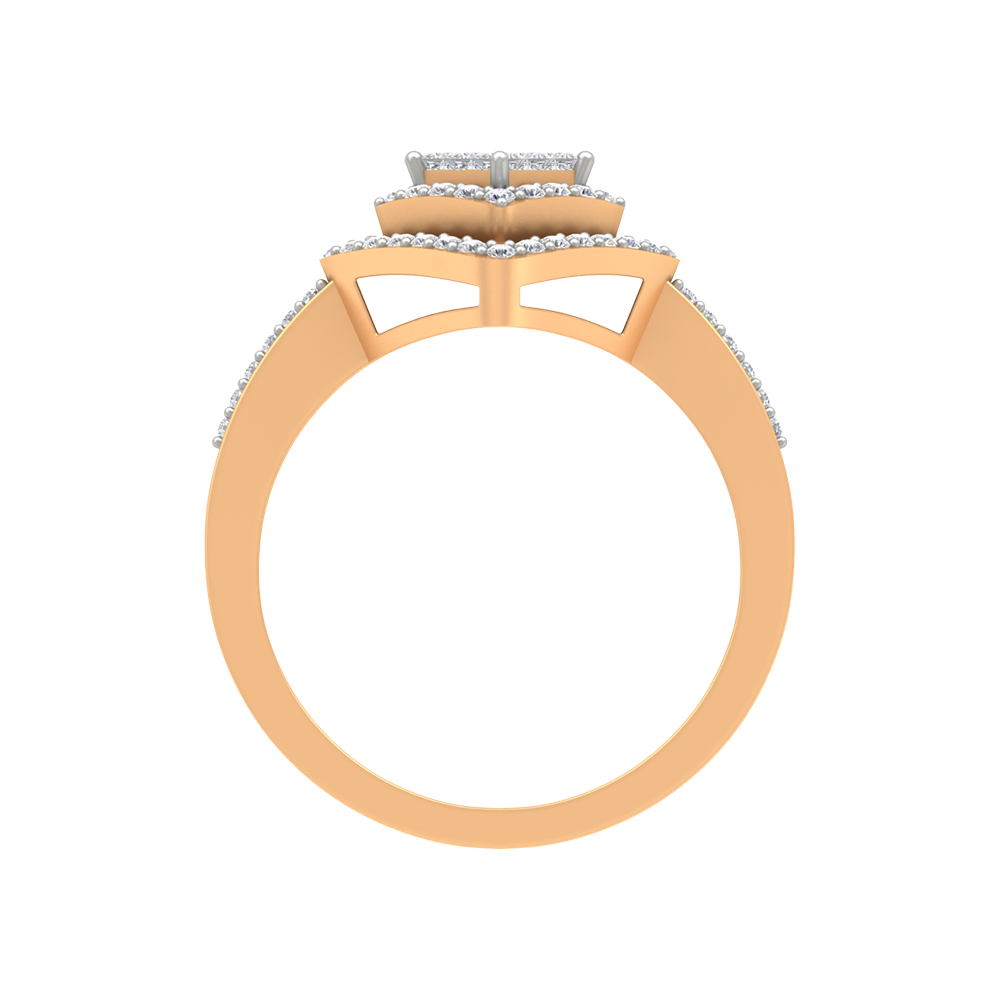 Mandala Cocktail Ring - Twelve