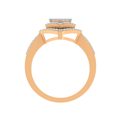 Mandala Cocktail Ring In 925 Sterling Silver - Twelve