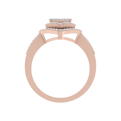 Mandala Cocktail Ring In 925 Sterling Silver - Four