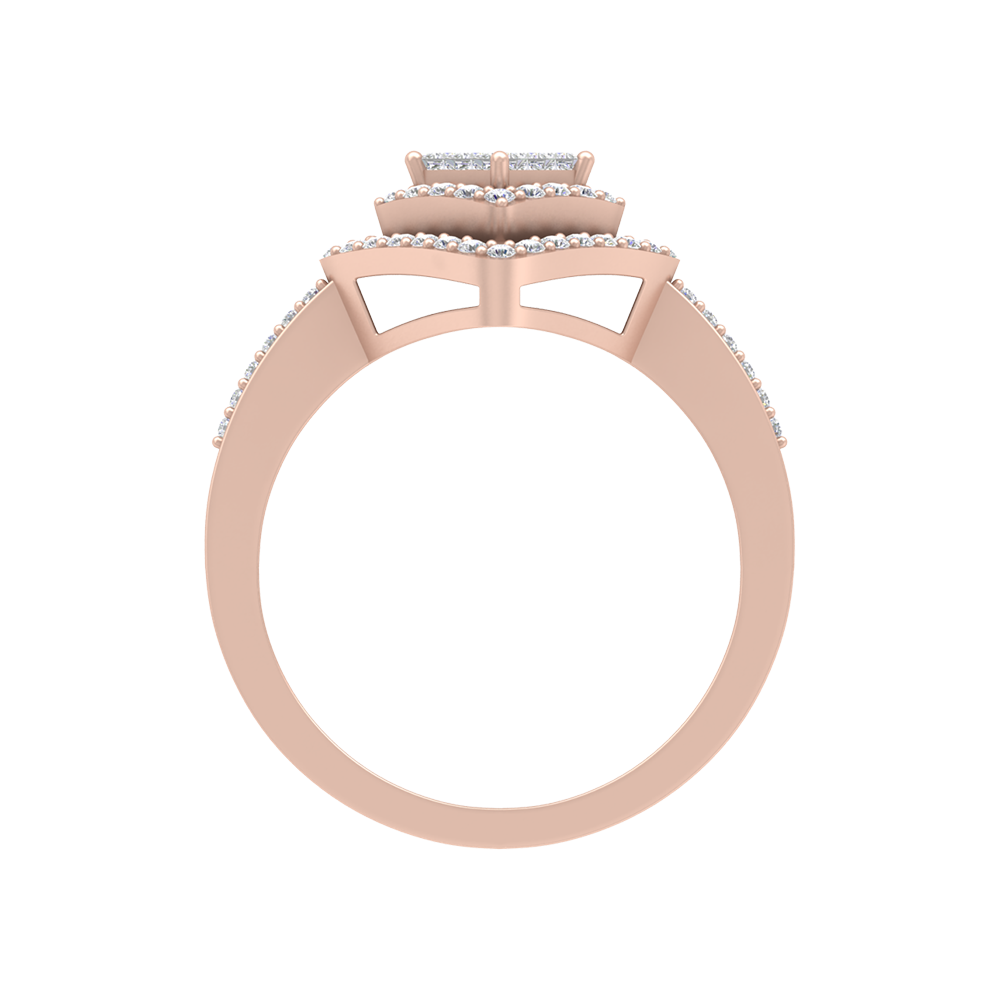 Mandala Cocktail Ring - Four