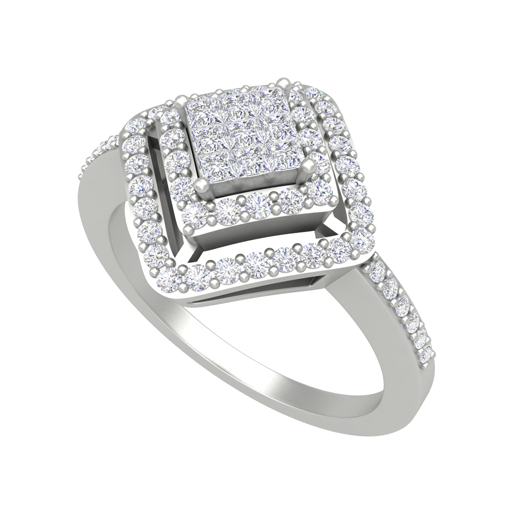 Mandala Cocktail Ring - Five