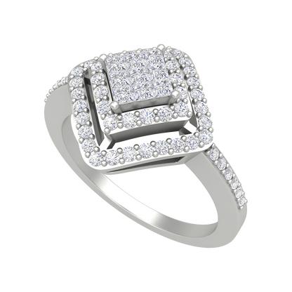 Mandala Cocktail Ring - Five