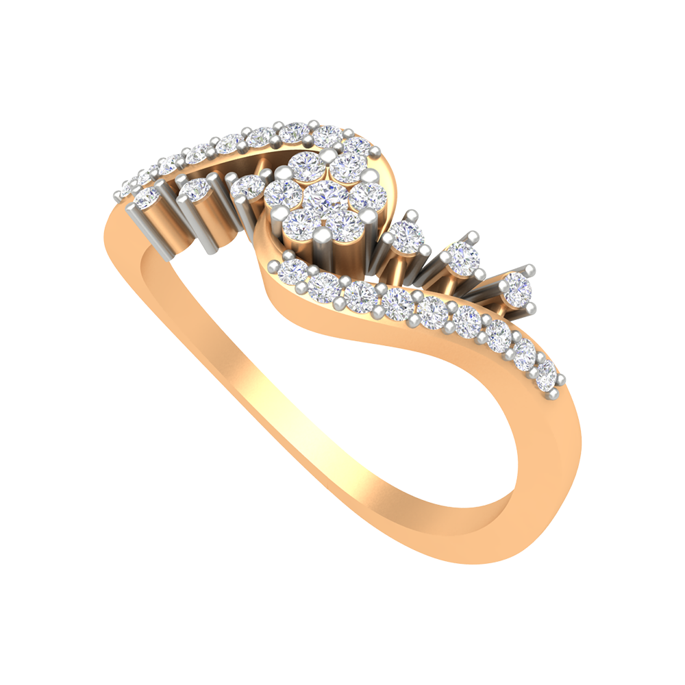 Mandalence Diamond Ring - Nine