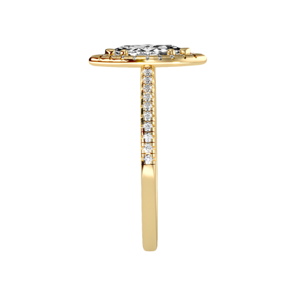 Marquise Shaped Diamond Ring - Eleven