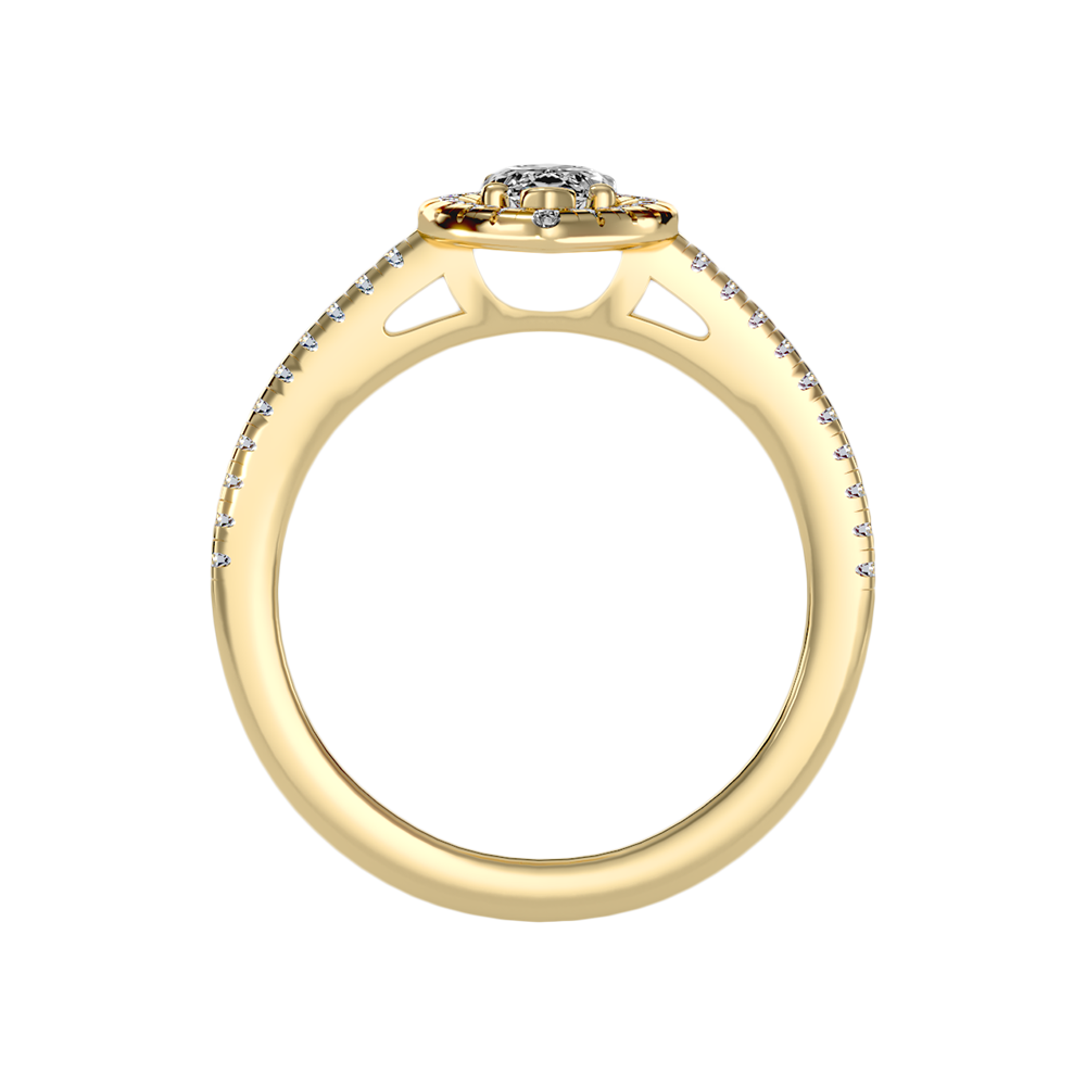 Marquise Shaped Diamond Ring - Twelve