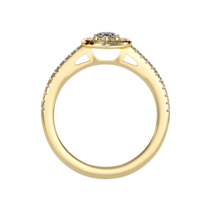 Marquise Shaped Diamond Ring - Twelve