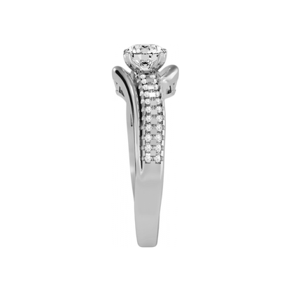 Marvellous Solitaire Ring In 925 Sterling Silver - Three