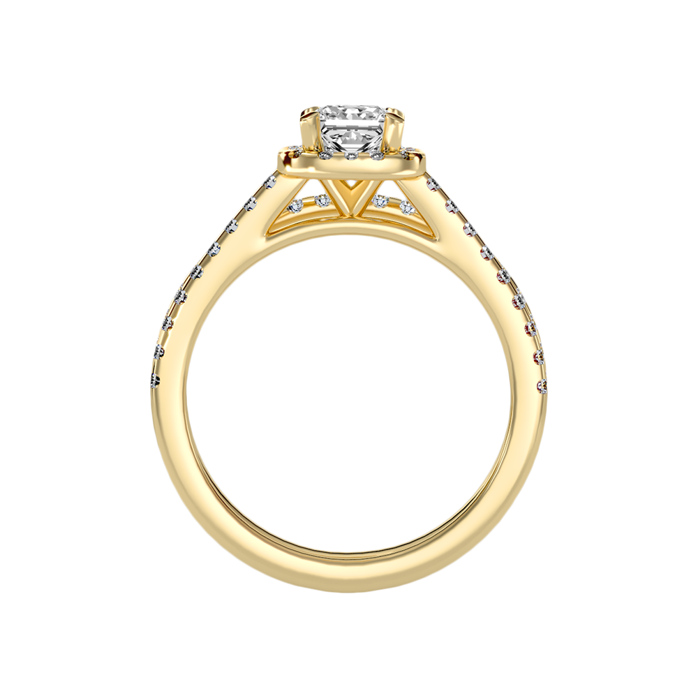 Marvellou Bridal Ring Set In 925 Sterling Silver - Twelve
