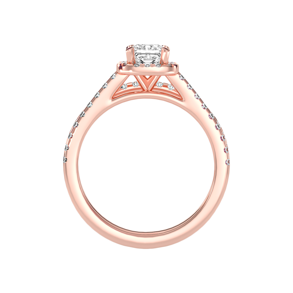 Marvellou Bridal Ring Set In 925 Sterling Silver - Seven