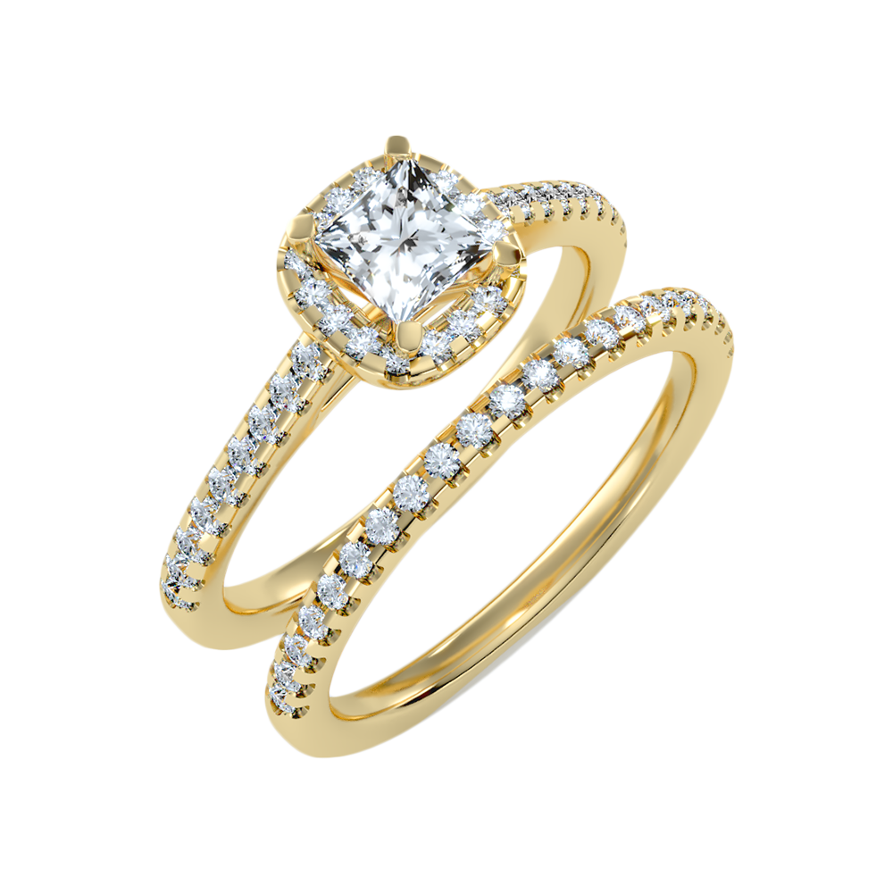 Marvellou Bridal Ring Set - Nine