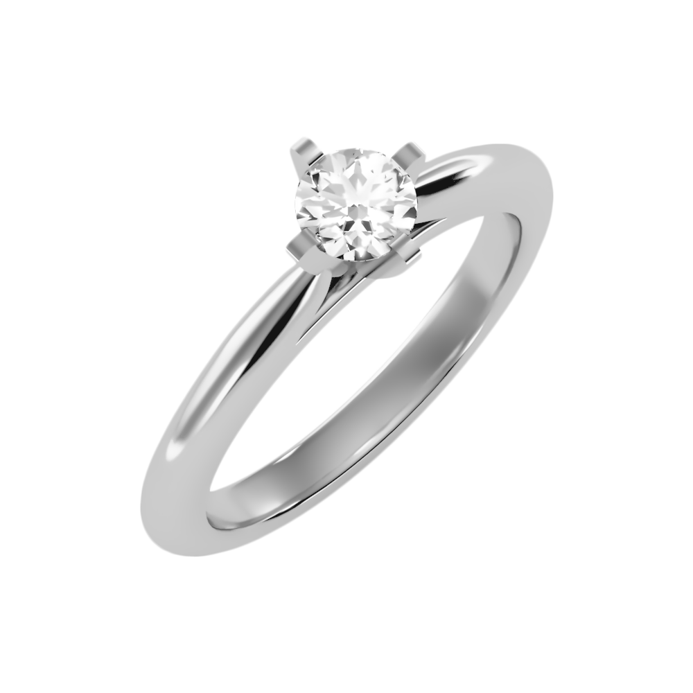 Mellifluous Solitaire Ring - One