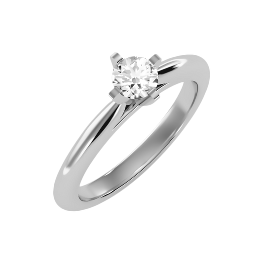 Mellifluous Solitaire Ring - One