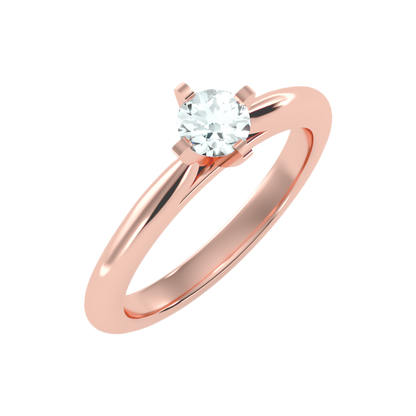 Mellifluous Solitaire Ring - Five