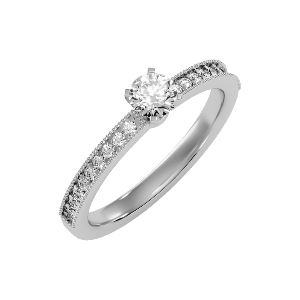 Mercy Solitaire Ring - One