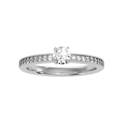 Mercy Solitaire Ring - Three